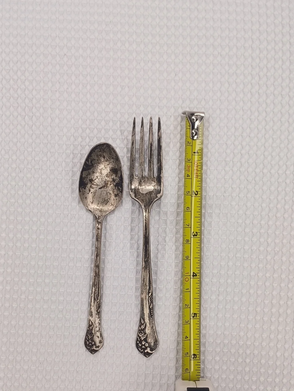 Vintage Oneida Engagement Sterling Silver Small Fork & Spoon Set OFFERS WELCOME!
